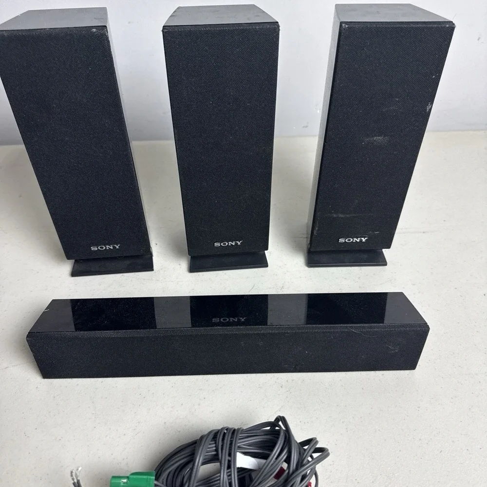 SONY SS-TSB101 (X4) Satellite/Surround Sound Speaker System W/SS-CTB101